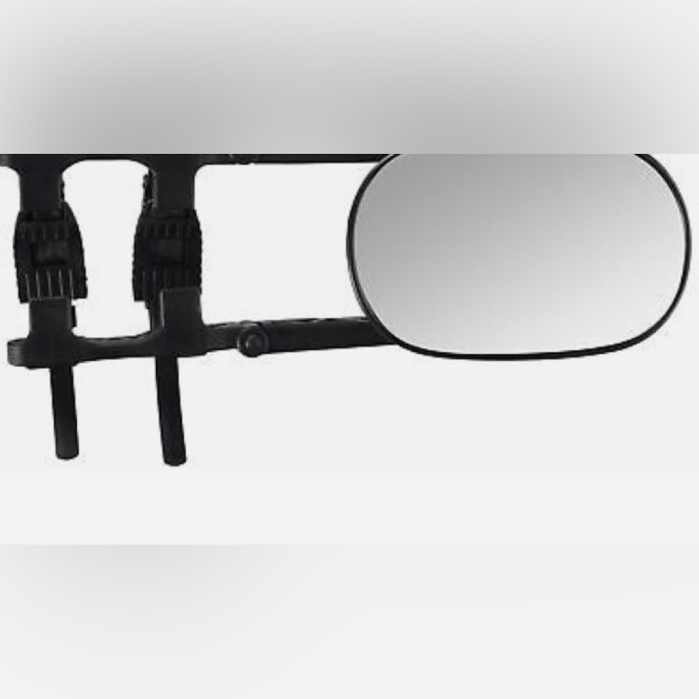 Fit System 3891 Deluxe Universal Clip-on Trailer Towing Mirror.  New